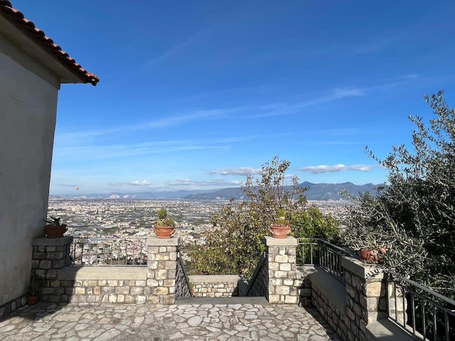 Casale Di Lusso Panoramico Villa Lettere Exterior foto
